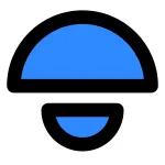 Two Semicircles SVG Icon